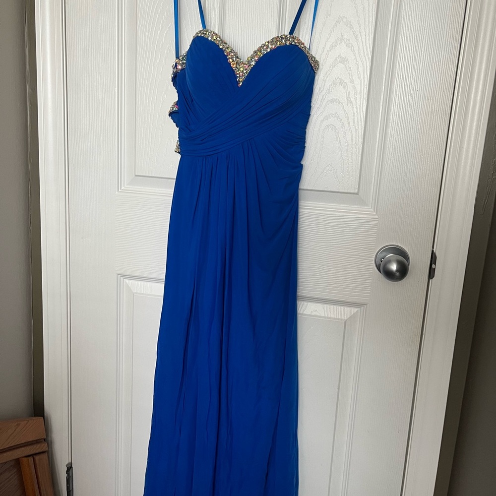 Blue prom dress - size 00